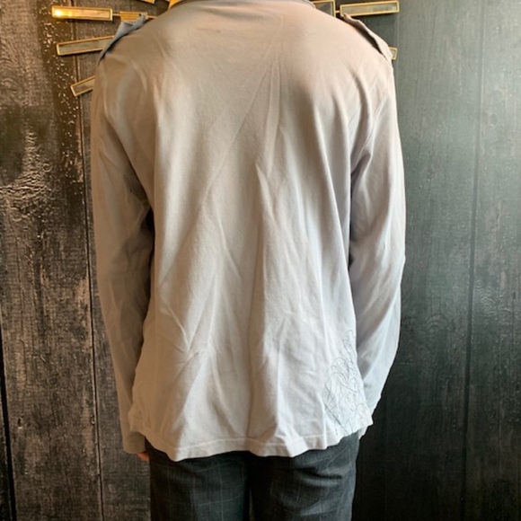 Designer long sleeve button up - Picture 3 of 6